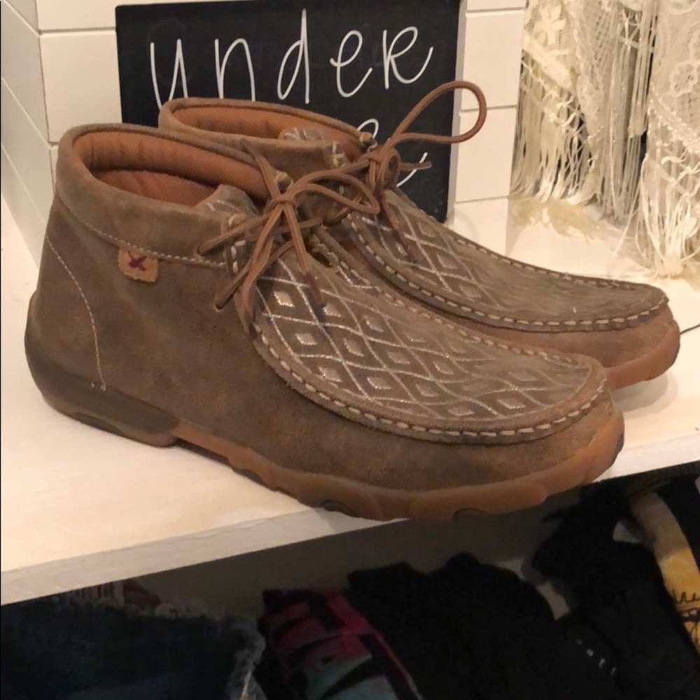 Twisted X Womens Diamond Driving Moc